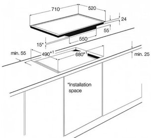 Варочная панель AEG HK764400FB фото 4 в Челябинске
