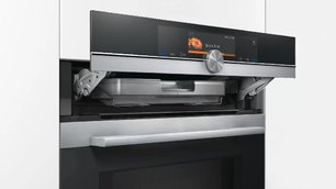 Компактный духовой шкаф Сименс CN 678G4S1 фото 3 в Челябинске Компактный духовой шкаф Siemens CN 678G4S1 фото 3 в Челябинске