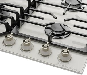 Газовая варочная панель Куперсберг FG 601 W Silver фото 3 в Челябинске Газовая варочная панель Kuppersberg FG 601 W Silver фото 3 в Челябинске