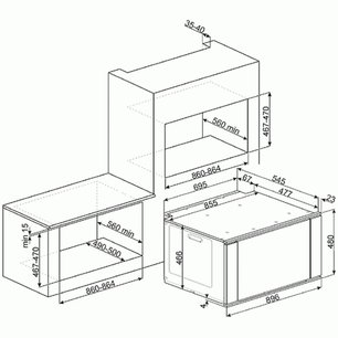Духовой шкаф Smeg SF9800PRO фото 2 в Челябинске
