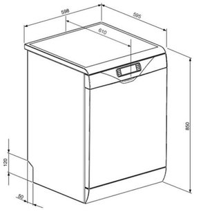Посудомоечная машина Смег LVS367B фото 2 в Челябинске Посудомоечная машина Smeg LVS367B фото 2 в Челябинске