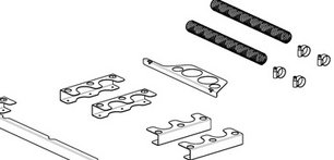 Соединительный комплект Смег SVRPP420 фото 2 в Челябинске Соединительный комплект Smeg SVRPP420 фото 2 в Челябинске