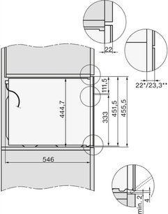 Компактный духовой шкаф с СВЧ Miele H7440 BMX Pearlbeige фото 3 в Челябинске