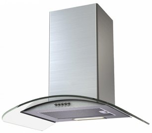 Вытяжка KRONA SABRINA 600 inox/glass push button фото в Челябинске