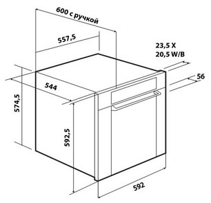 Духовой шкаф De Dietrich DOC 710 B фото 4 в Челябинске