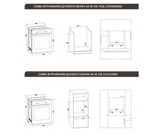 Духовой шкаф Schaub Lorenz SLB EB4610 фото 2 в Челябинске