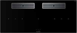 Индукционная варочная поверхность с вытяжкой Kuppersbusch KMI 12850.0 SR-S Silver Chrome фото в Челябинске