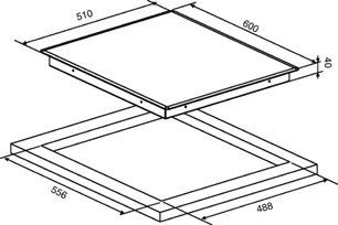 Варочная панель Smeg SE60X фото 2 в Челябинске