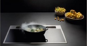 Варочная панель с вытяжкой FALMEC SINTESI 90 INOX (880) фото 4 в Челябинске