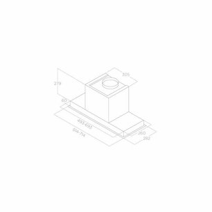 Встраиваемая вытяжка Элика HIDDEN ADVANCE BL MAT/A/52 фото 4 в Челябинске Встраиваемая вытяжка Elica HIDDEN ADVANCE BL MAT/A/52 фото 4 в Челябинске