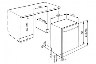 Посудомоечная машина Smeg STA13XL2 фото 4 в Челябинске
