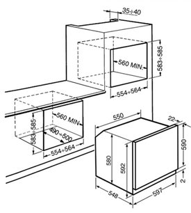 Духовой шкаф Смег F610AN фото 2 в Челябинске Духовой шкаф Smeg F610AN фото 2 в Челябинске