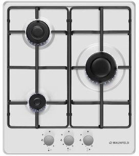 Газовая варочная панель MAUNFELD EGHE.43.3STS-EW фото в Челябинске Газовая варочная панель MAUNFELD EGHE.43.3STS-EW фото в Челябинске