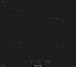 Индукционная варочная панель Brandt BPI3641PB фото в Челябинске