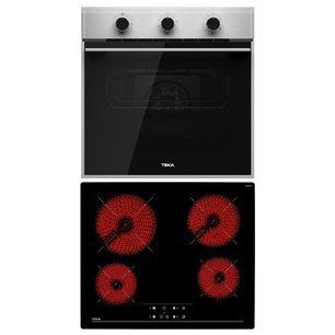 Teka (духовой шкаф HSB 740 G SS + варочная панель TZ 6415 BLACK) фото в Челябинске Teka (духовой шкаф HSB 740 G SS + варочная панель TZ 6415 BLACK) фото в Челябинске