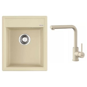 Omoikiri (мойка Daisen 42-BE + смеситель NAKAGAWA BE-P) фото в Челябинске