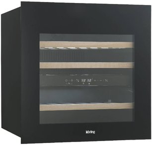 Встраиваемый винный шкаф Кертинг KFW 604 DB GN фото 2 в Челябинске Встраиваемый винный шкаф Korting KFW 604 DB GN фото 2 в Челябинске