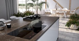 Вытяжка Фабер GALILEO BK GLASS A830 фото 4 в Челябинске Вытяжка Faber GALILEO BK GLASS A830 фото 4 в Челябинске