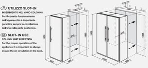 Встраиваемый холодильник Fulgor Milano FBRD 401 FED фото 4 в Челябинске