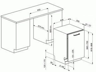 Встраиваемая посудомоечная машина Смег STA4523 фото 2 в Челябинске Встраиваемая посудомоечная машина Smeg STA4523 фото 2 в Челябинске