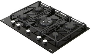 Газовая стеклянная варочная панель Korting HGG 7987 CTN FLC фото 3 в Челябинске