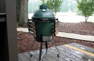 Гриль Биг Грин Эгг Medium фото 4 в Челябинске Гриль Big Green Egg Medium фото 4 в Челябинске