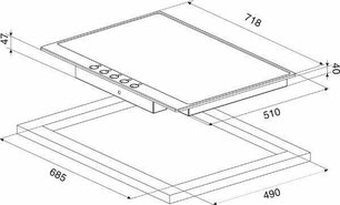 Варочная панель Smeg P775-1 фото 2 в Челябинске