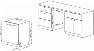 Встраиваемая посудомоечная машина Кертинг KDI 60488 фото 4 в Челябинске Встраиваемая посудомоечная машина Korting KDI 60488 фото 4 в Челябинске