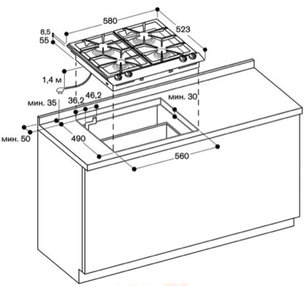 Варочная панель Gaggenau VG 264-234 фото 3 в Челябинске