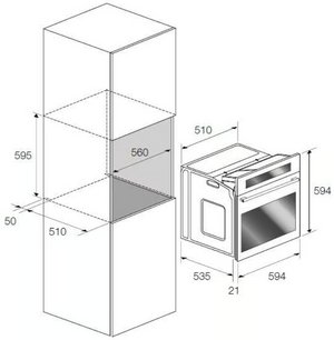 Духовой шкаф Фулгор Милано FQO 6010 P MT X фото 2 в Челябинске Духовой шкаф Fulgor Milano FQO 6010 P MT X фото 2 в Челябинске