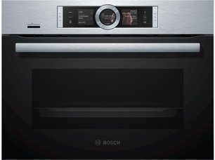 Компактный встраиваемый духовой шкаф-пароварка BOSCH CSG656RS7 фото в Челябинске Компактный встраиваемый духовой шкаф-пароварка BOSCH CSG656RS7 фото в Челябинске