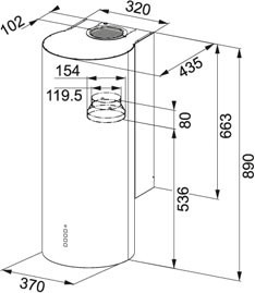Вытяжка Franke FTU 3805 XS фото 3 в Челябинске