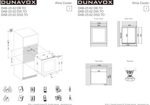 Винный шкаф Дунавокс DAB-25.62DW.TO фото 2 в Челябинске Винный шкаф Dunavox DAB-25.62DW.TO фото 2 в Челябинске