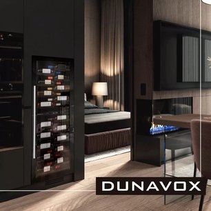 Винный шкаф Дунавокс DX-104.375DB фото 2 в Челябинске Винный шкаф Dunavox DX-104.375DB фото 2 в Челябинске