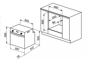 Духовой шкаф Кертинг OKB 790 CMX фото 2 в Челябинске Духовой шкаф Korting OKB 790 CMX фото 2 в Челябинске
