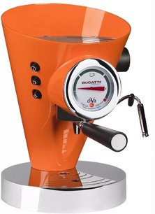 Кофеварка Бугатти Espresso Machine Diva Orange фото в Челябинске Кофеварка Bugatti Espresso Machine Diva Orange фото в Челябинске