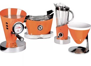 Кофеварка Бугатти Espresso Machine Diva Orange фото 2 в Челябинске Кофеварка Bugatti Espresso Machine Diva Orange фото 2 в Челябинске