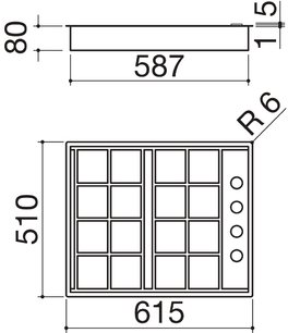 Варочная панель Barazza 1PLB4 фото 3 в Челябинске