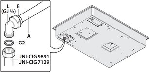 Газовая варочная панель Barazza 1PBFV95 фото 3 в Челябинске