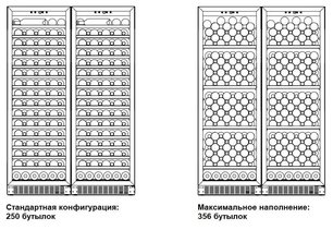Винный шкаф Дометик C125G Double Wooden Zebrano фото 2 в Челябинске Винный шкаф Dometic C125G Double Wooden Zebrano фото 2 в Челябинске