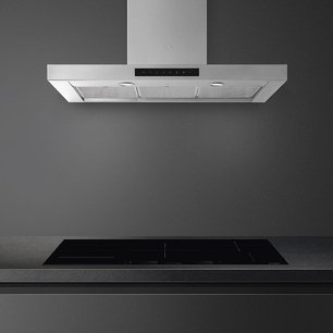 Вытяжка Смег KICT90BL фото 3 в Челябинске Вытяжка Smeg KICT90BL фото 3 в Челябинске
