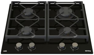 Газовая стеклянная варочная панель Korting HGG 6985 CN FLC фото 2 в Челябинске