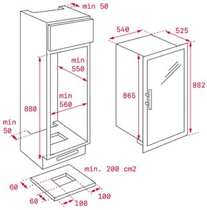 Винный шкаф Тека RVI 35 BLACK-SS фото 2 в Челябинске Винный шкаф Teka RVI 35 BLACK-SS фото 2 в Челябинске