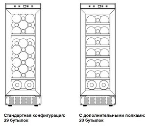 Винный шкаф Дометик B29G Basic фото 2 в Челябинске Винный шкаф Dometic B29G Basic фото 2 в Челябинске