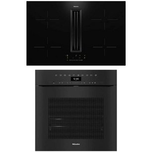 Miele (варочная панель с вытяжкой KMDA 7676 FL + духовой шкаф H 7464 BPX OBSW) фото в Челябинске Miele (варочная панель с вытяжкой KMDA 7676 FL + духовой шкаф H 7464 BPX OBSW) фото в Челябинске