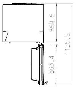 Холодильник Korting KNFC 61887 W фото 4 в Челябинске