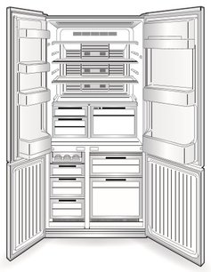 Холодильник Митсубиси MR-LR78EN-GBK-R фото 4 в Челябинске Холодильник Mitsubishi Electric MR-LR78EN-GBK-R фото 4 в Челябинске
