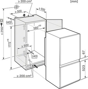 Холодильник Miele KF 37122 iD фото 2 в Челябинске