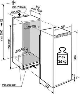 Встраиваемый холодильник Liebherr IRBdi 5170 Peak фото 4 в Челябинске