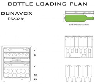Винный шкаф Дунавокс DAV-32.81DOP.TO фото 2 в Челябинске Винный шкаф Dunavox DAV-32.81DOP.TO фото 2 в Челябинске